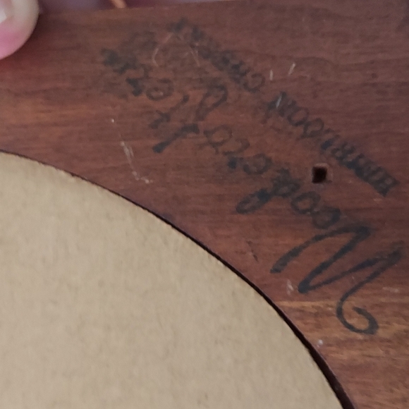 Vtg.Woodcroftery Silhouette Portaits Heirloom Cherry Frames,Pre-Owned,8.5Hx6.5W - Picture 8 of 12